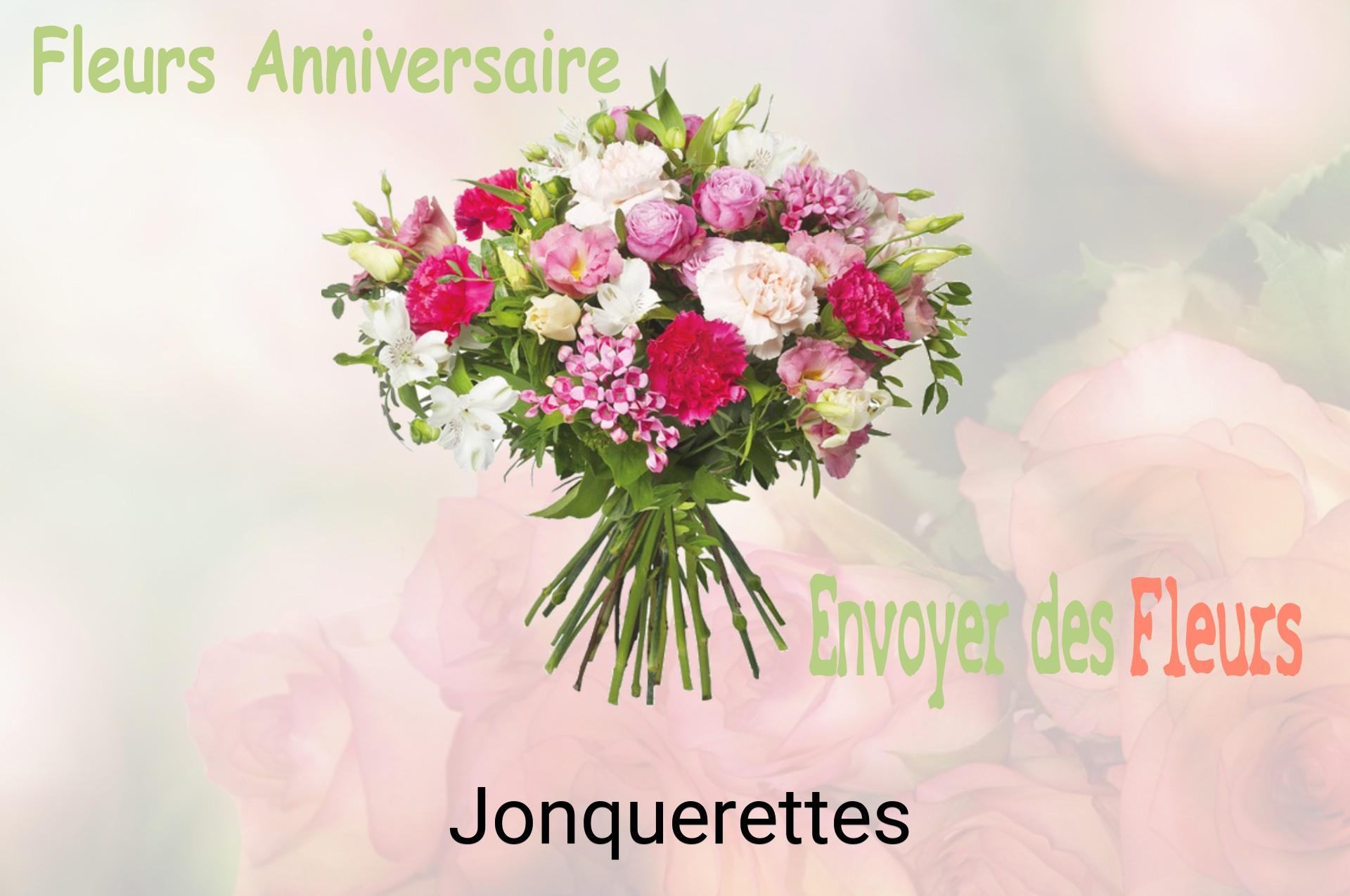 Bouquet de fleurs d’anniversaire livré à Jonquerettes